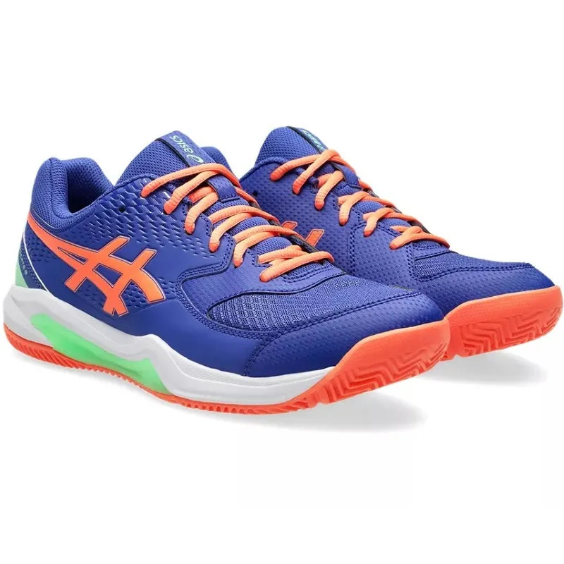 Asics Gel Dedicate 8 Padel Bleu Cobalto Coral - vue 6