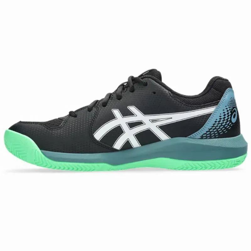 Asics Gel Dedicate 8 Padel Noir Vert - vue 3