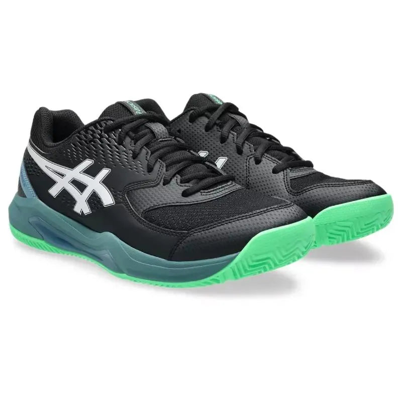 Asics Gel Dedicate 8 Padel Noir Vert - vue 5