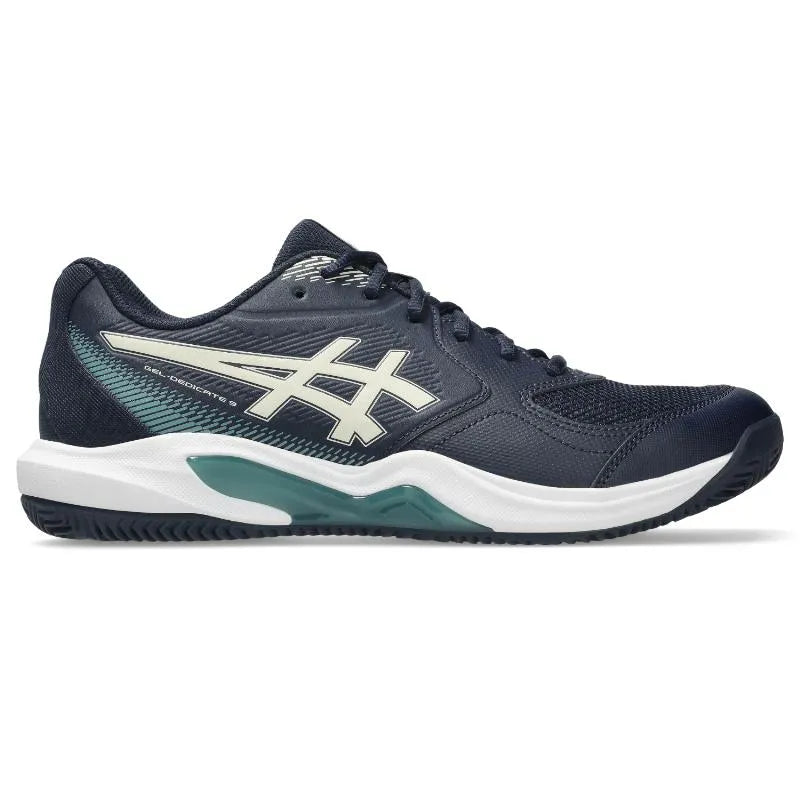Asics Gel Dedicate 9 Clay Bleu Oscuro Beige