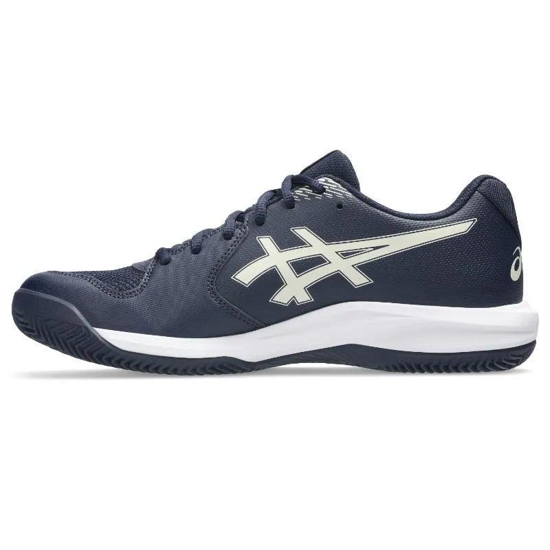 Asics Gel Dedicate 9 Clay Bleu Oscuro Beige - vue 3