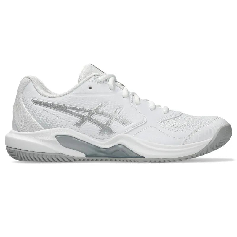 Asics Gel Dedicate 9 Padel Blanc Gris Femme