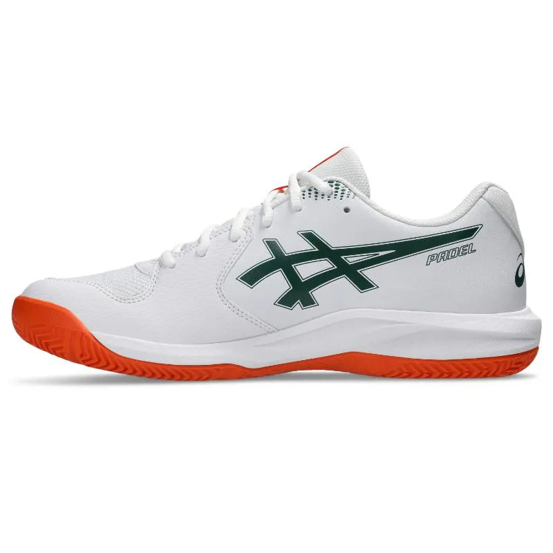 Asics Gel Dedicate 9 Padel Blanc Vert - vue 3