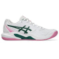 Asics Gel Dedicate 9 Padel Blanc Vert Femme