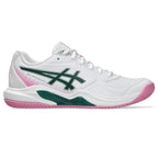 Asics Gel Dedicate 9 Padel Blanc Vert Femme