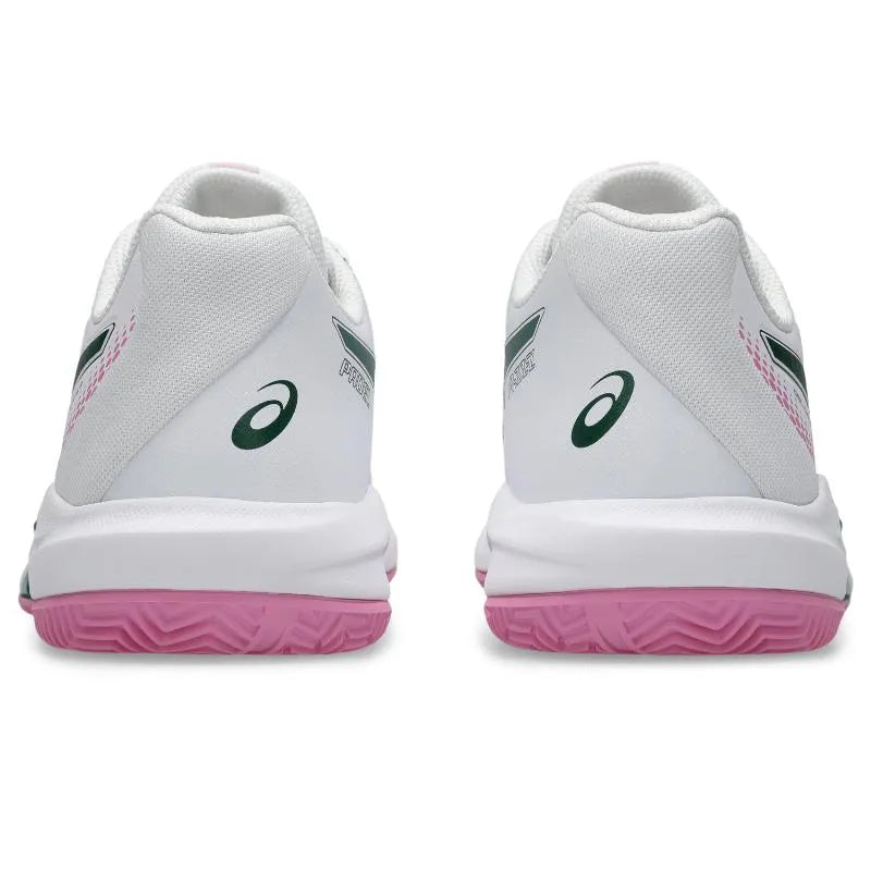 Asics Gel Dedicate 9 Padel Blanc Vert Femme - vue 5