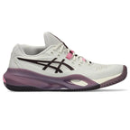 Asics Gel Resolution X Clay Beige Granate Oscuro Femme
