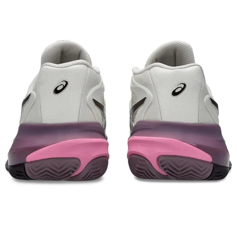 Asics Gel Resolution X Clay Beige Granate Oscuro Femme - vue 5
