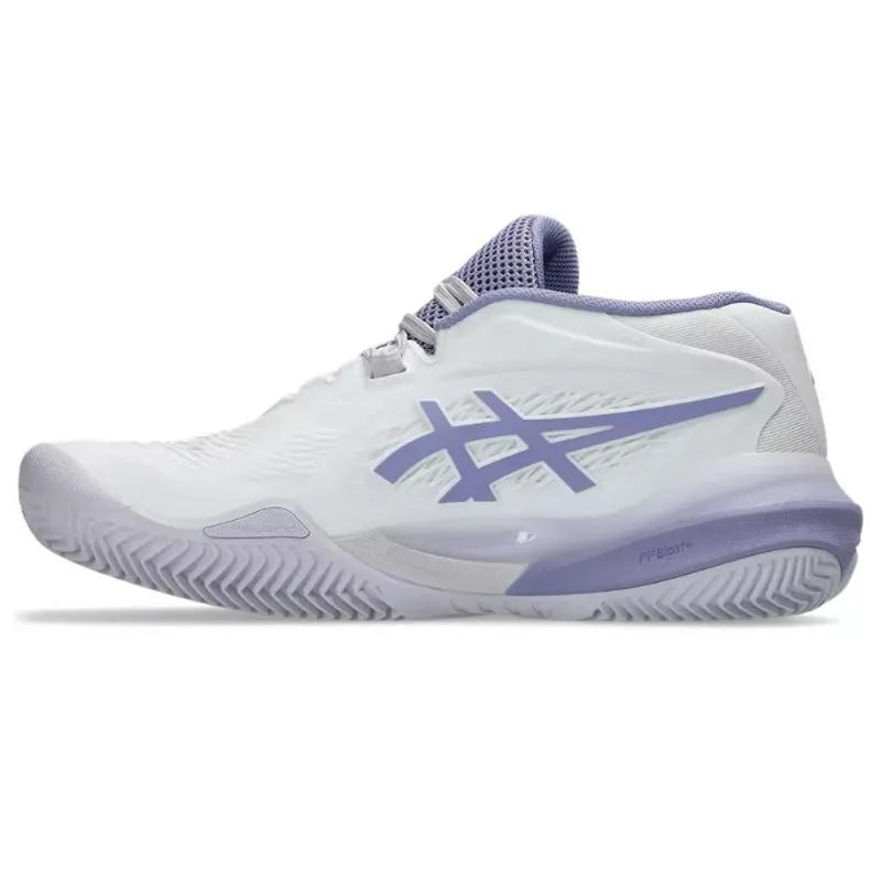 Asics Gel Resolution X Clay Blanc Lila Femme - vue 3