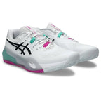 Asics Gel Resolution X Clay Blanc Vert Aurora - vue 5