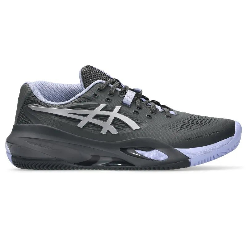 Asics Gel Resolution X Clay Gris Grafito Lila