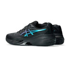 Asics Gel Resolution X Clay Noir Bleu - vue 4