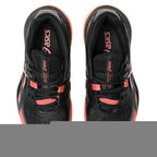 Asics Gel Resolution X Clay Noir Rouge Femme - vue 4