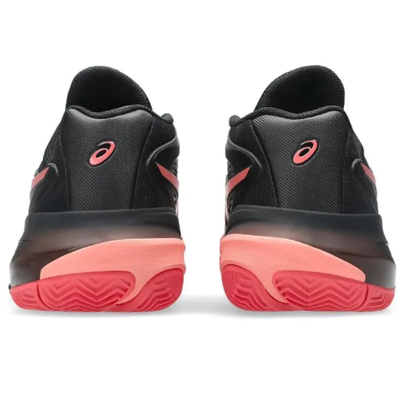 Asics Gel Resolution X Clay Noir Rouge Femme - vue 7