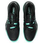 Asics Gel Resolution X Clay Noir Vert Aurora - vue 4