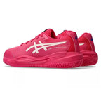 Asics Gel Resolution X Clay GS Rose Brillante Crema - vue 5