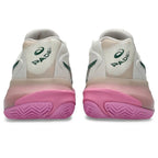 Asics Gel Resolution X Padel Beige Vert Femme - vue 5