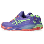 Asics Gel Resolution X Padel Purpura Vert Femme - vue 6