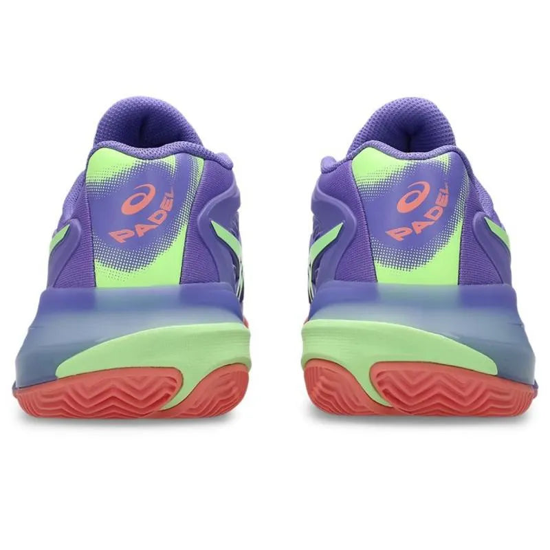 Asics Gel Resolution X Padel Purpura Vert Femme - vue 7