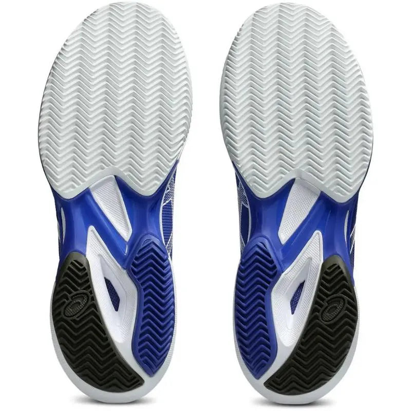 Asics Solution Speed FF 3 Clay Bleu Cobalto Blanc - vue 2