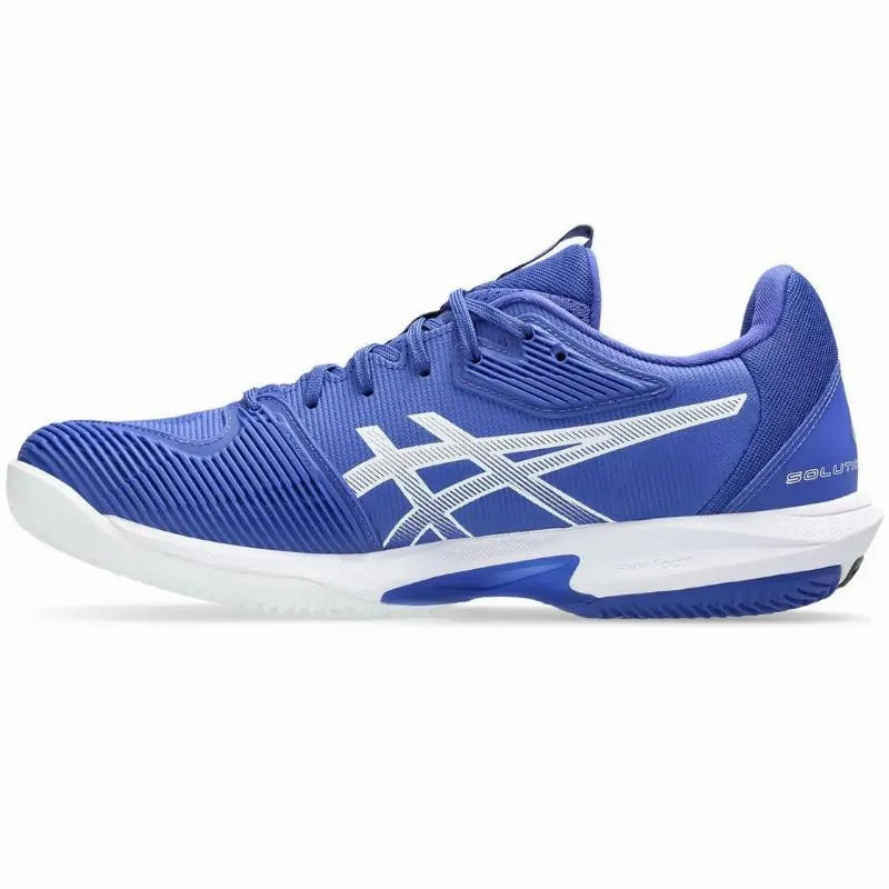Asics Solution Speed FF 3 Clay Bleu Cobalto Blanc - vue 3