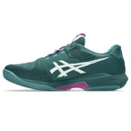 Asics Solution Speed FF 4 Clay Bleu Oscuro Blanc - vue 3