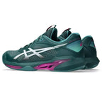 Asics Solution Speed FF 4 Clay Bleu Oscuro Blanc - vue 6