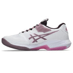 Asics Solution Speed FF 4 Clay Blanc Malva Femme - vue 3