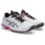 Asics Solution Speed FF 4 Clay Blanc Malva Femme - vue 4