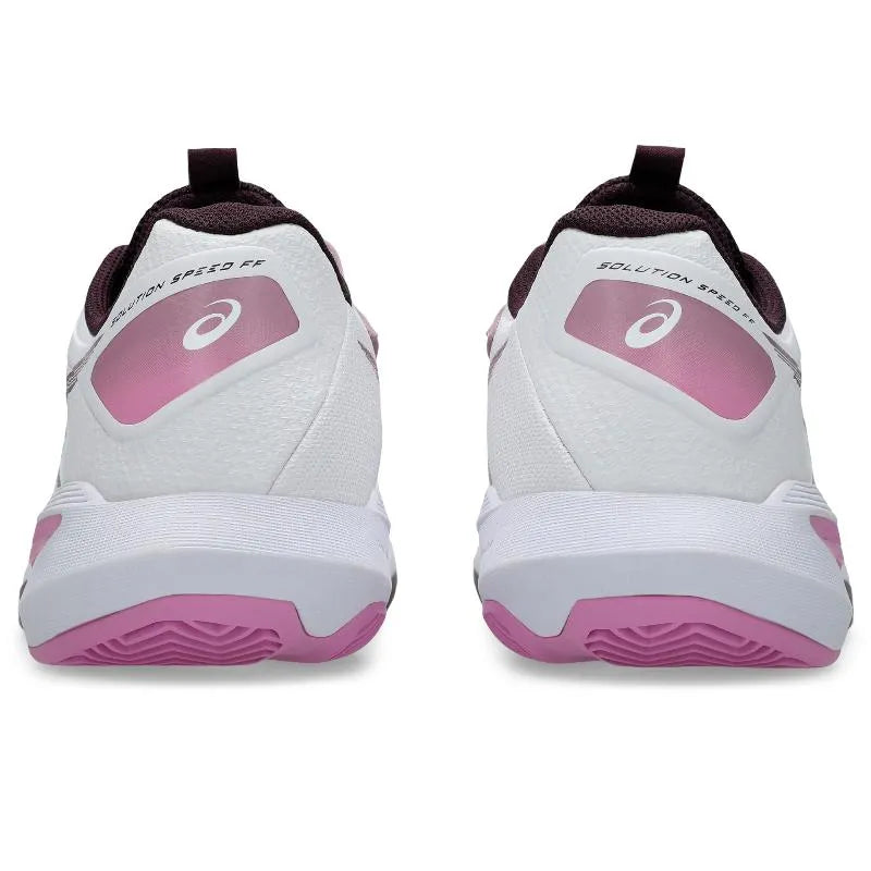 Asics Solution Speed FF 4 Clay Blanc Malva Femme - vue 5