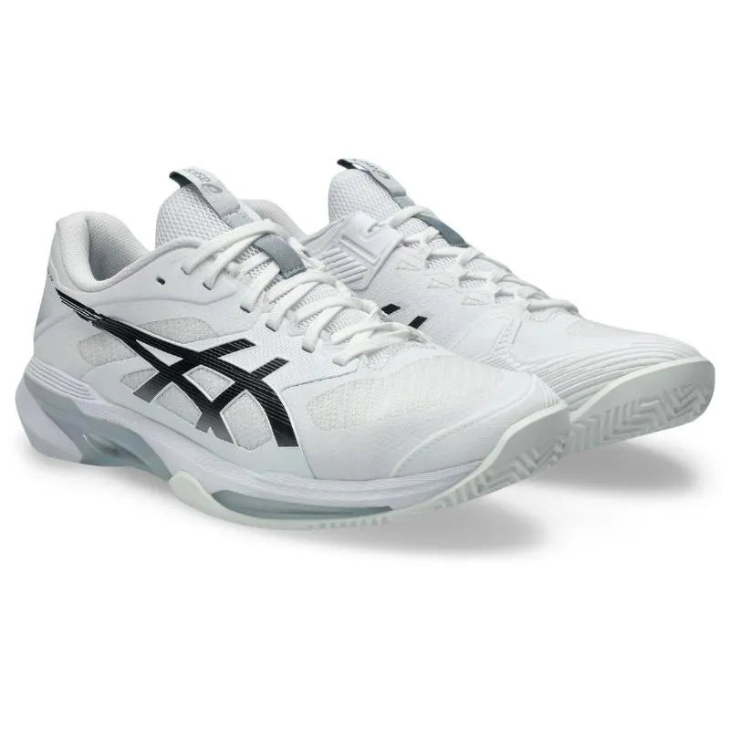 Asics Solution Speed FF 4 Clay Blanc Noir - vue 4