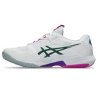 Asics Solution Speed FF 4 Clay Blanc Rose - vue 3