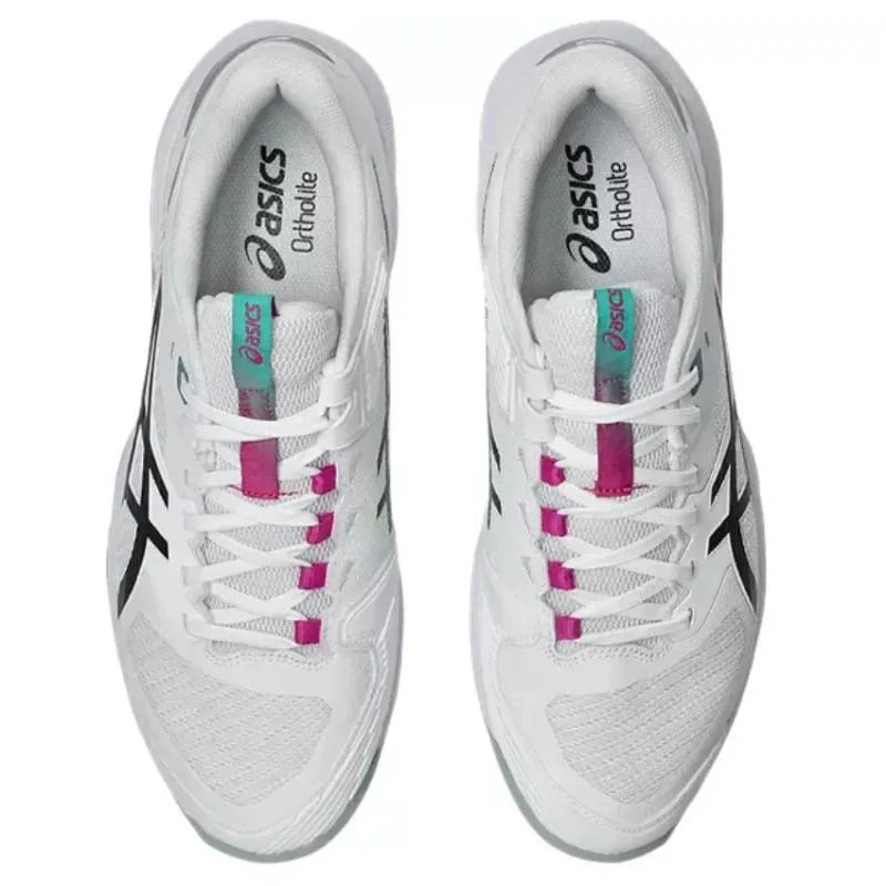 Asics Solution Speed FF 4 Clay Blanc Rose - vue 4