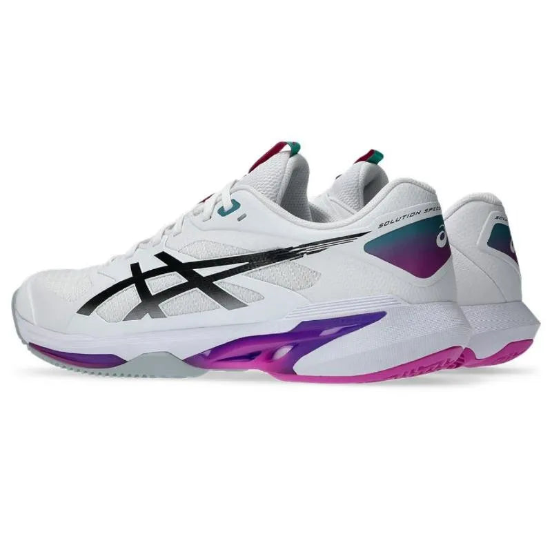 Asics Solution Speed FF 4 Clay Blanc Rose - vue 6