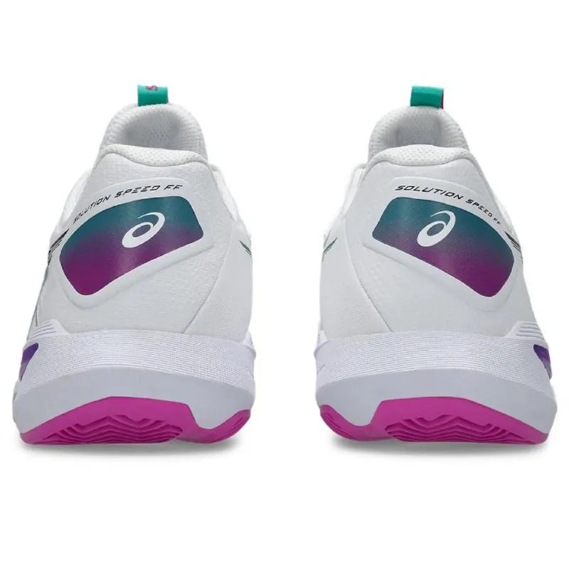 Asics Solution Speed FF 4 Clay Blanc Rose - vue 7