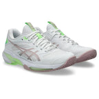 Asics Solution Speed FF 4 Clay Blanc Rose Morganita Femme - vue 5