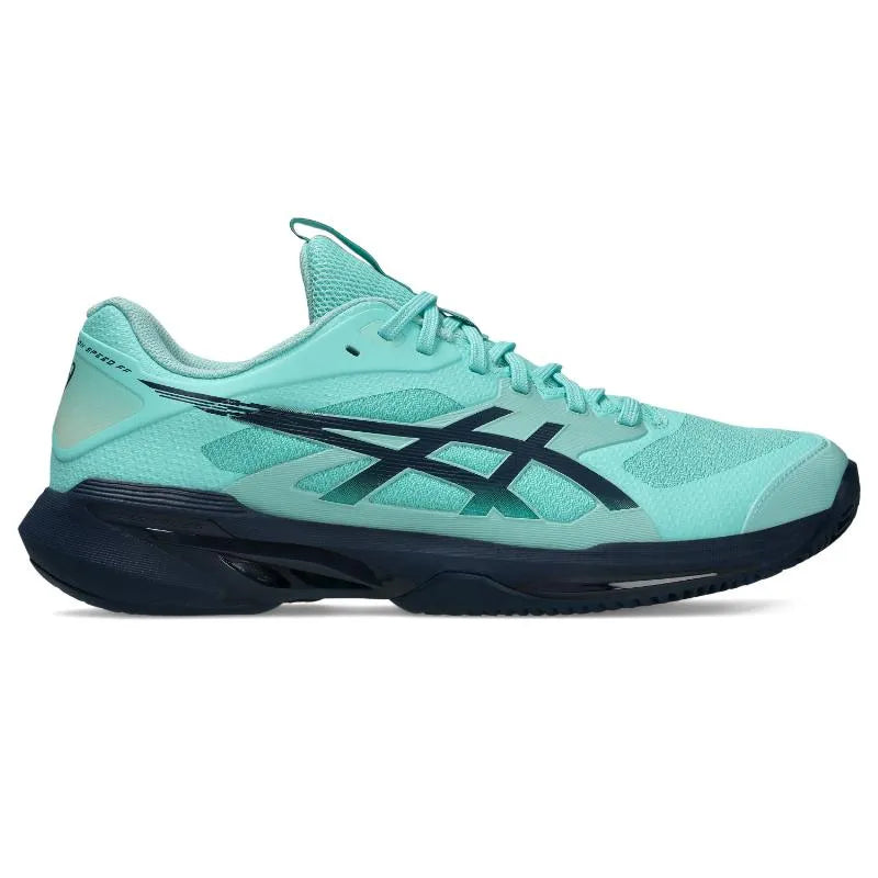 Asics Solution Speed FF 4 Clay Menta Bleu Oscuro