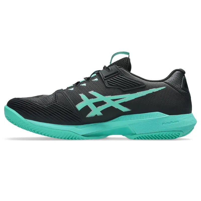 Asics Solution Speed FF 4 Clay Noir Vert - vue 3