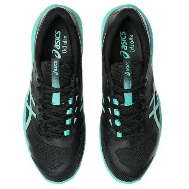 Asics Solution Speed FF 4 Clay Noir Vert - vue 4