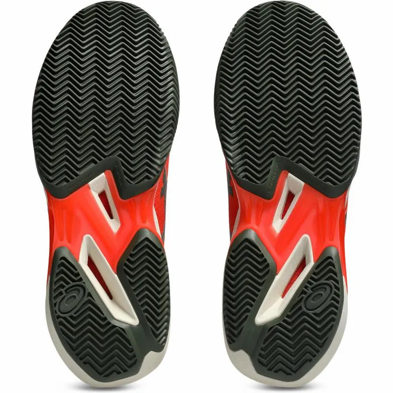 Asics Solution Speed FF 4 Clay Rouge Kaki - vue 2