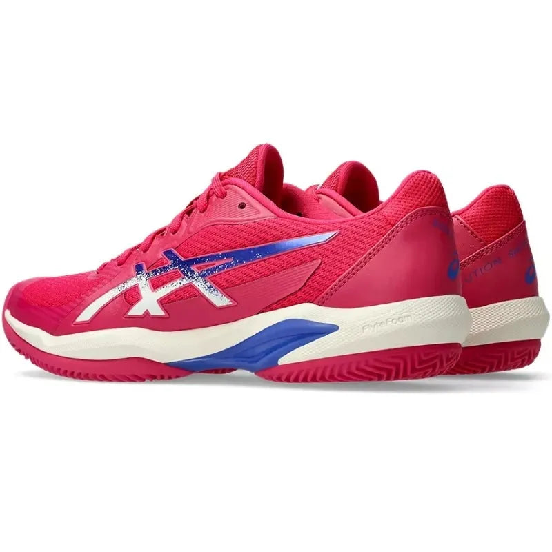 Asics Solution Swift FF 2 Clay Rose Bleu Cobalto Femme - vue 7