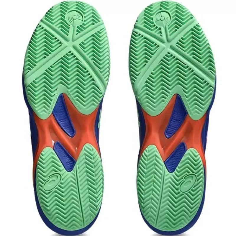Asics Solution Swift FF 2 Padel Bleu Cobalto Vert - vue 2