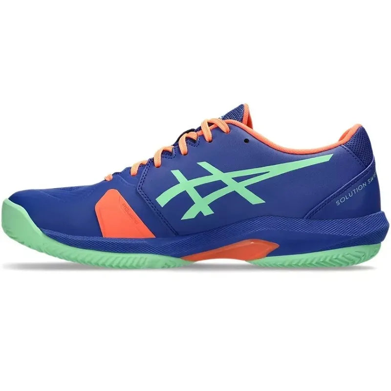 Asics Solution Swift FF 2 Padel Bleu Cobalto Vert - vue 3