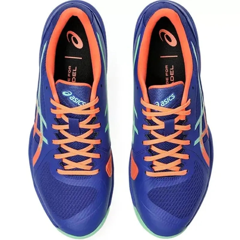 Asics Solution Swift FF 2 Padel Bleu Cobalto Vert - vue 4