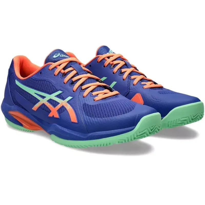 Asics Solution Swift FF 2 Padel Bleu Cobalto Vert - vue 6