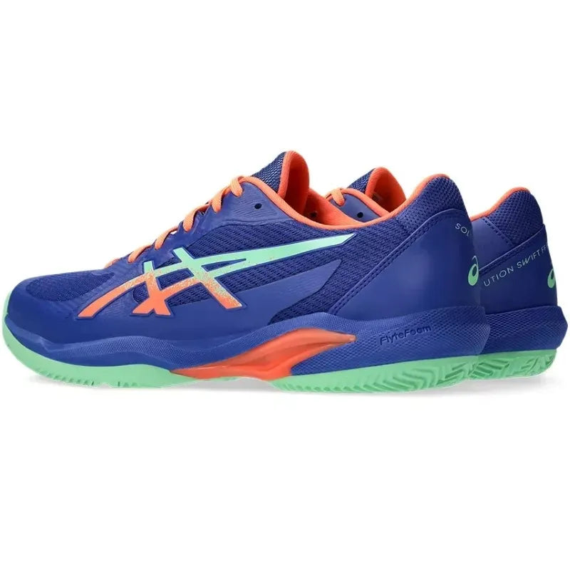 Asics Solution Swift FF 2 Padel Bleu Cobalto Vert - vue 7
