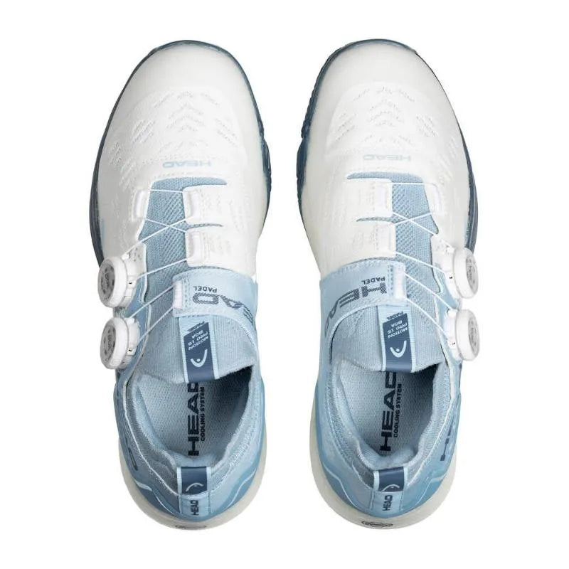 Head Motion Pro BOA Padel Blanc Bleu - vue 4