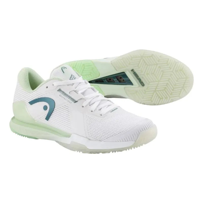 Head Sprint Pro 4.0 Blanc Vert - vue 5