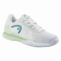 Head Sprint Pro 4.0 Clay Blanc Vert Claro