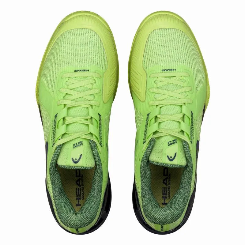 Head Sprint Pro 4.0 Clay Lima Marine - vue 5